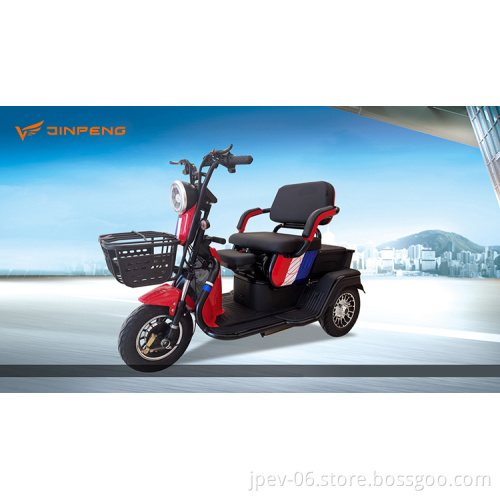 Jinpeng Big Power Passegger Tricicle elettriche Tricicle motorizzate motociclette a tre ruote in vendita
